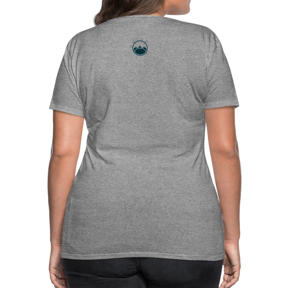 DAMEN SHIRT - NUFF UN NUNNA TRANSPARENT - Grau meliert