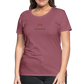 DAMEN SHIRT - NUFF UN NUNNA TRANSPARENT - Malve