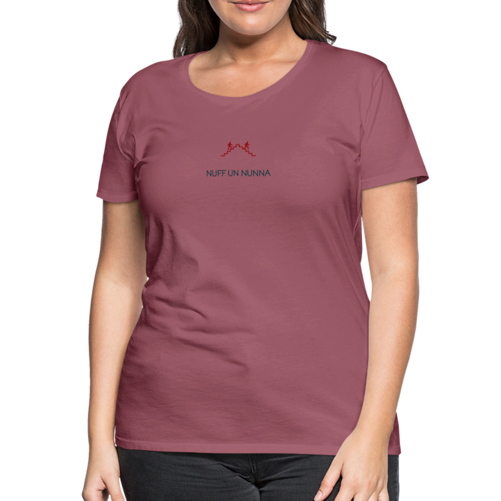 DAMEN SHIRT - NUFF UN NUNNA TRANSPARENT - Malve