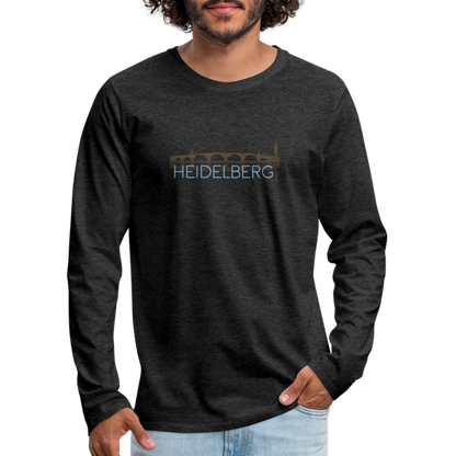 HERREN LANGARM-SHIRT - ALTE BRÜCKE HEIDELBERG DARK - Anthrazit