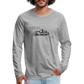 HERREN LANGARM-SHIRT - HEIDEL(BERG)ER TRANSPARENT - Grau meliert