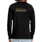 HERREN LANGARM-SHIRT - HEIDELBERGER SCHLOSS (DESIGN HINTEN) DARK - Schwarz