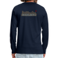 HERREN LANGARM-SHIRT - HEIDELBERGER SCHLOSS (DESIGN HINTEN) DARK - Navy