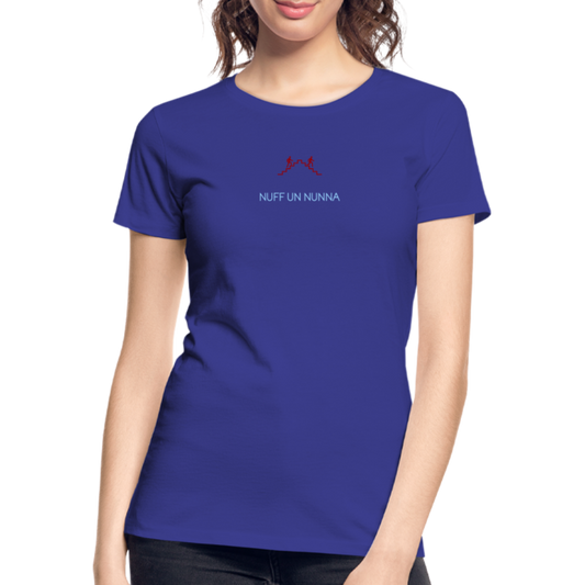 DAMEN ORGANIC SHIRT - NUFF UN NUNNA DARK - Königsblau
