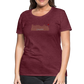 DAMEN SHIRT - HEIDELBERGER SCHLOSS DAHÄM DARK - Bordeauxrot meliert