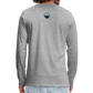 HERREN LANGARM-SHIRT - HEIDELBERGER SCHLOSS TRANSPARENT - Grau meliert