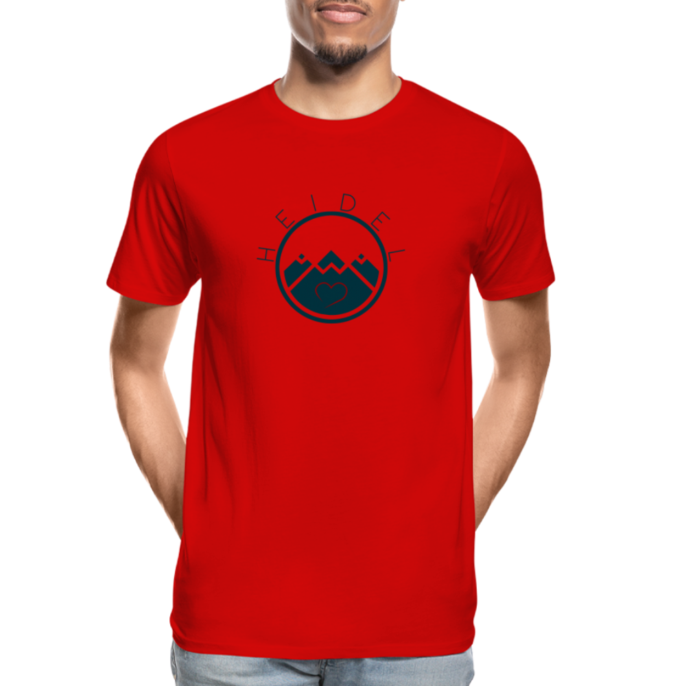 HERREN ORGANIC - HEIDELSTORE TRANSPARENT - Rot