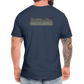 HERREN ORGANIC SHIRT - HEIDELBERGER SCHLOSS (DESIGN HINTEN) DARK - Navy