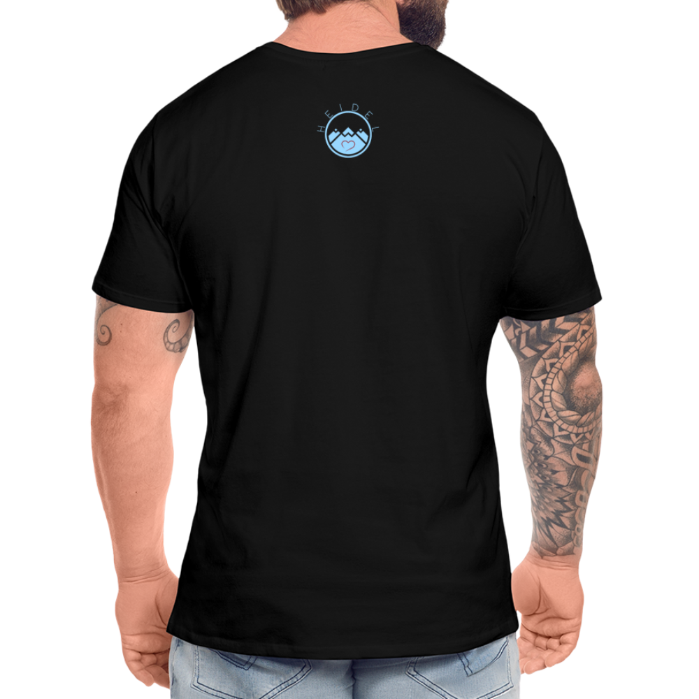 HERREN ORGANIC SHIRT - HEIDELBERGER SCHLOSS DAHÄM DARK - Schwarz