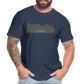 HERREN ORGANIC SHIRT - HEIDELBERGER SCHLOSS DAHÄM DARK - Navy