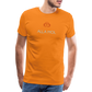 HERREN SHIRT - ALLA MOL DARK - Orange