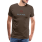 HERREN SHIRT - ALLA MOL DARK - Edelbraun