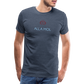 HERREN SHIRT - ALLA MOL DARK - Blau meliert
