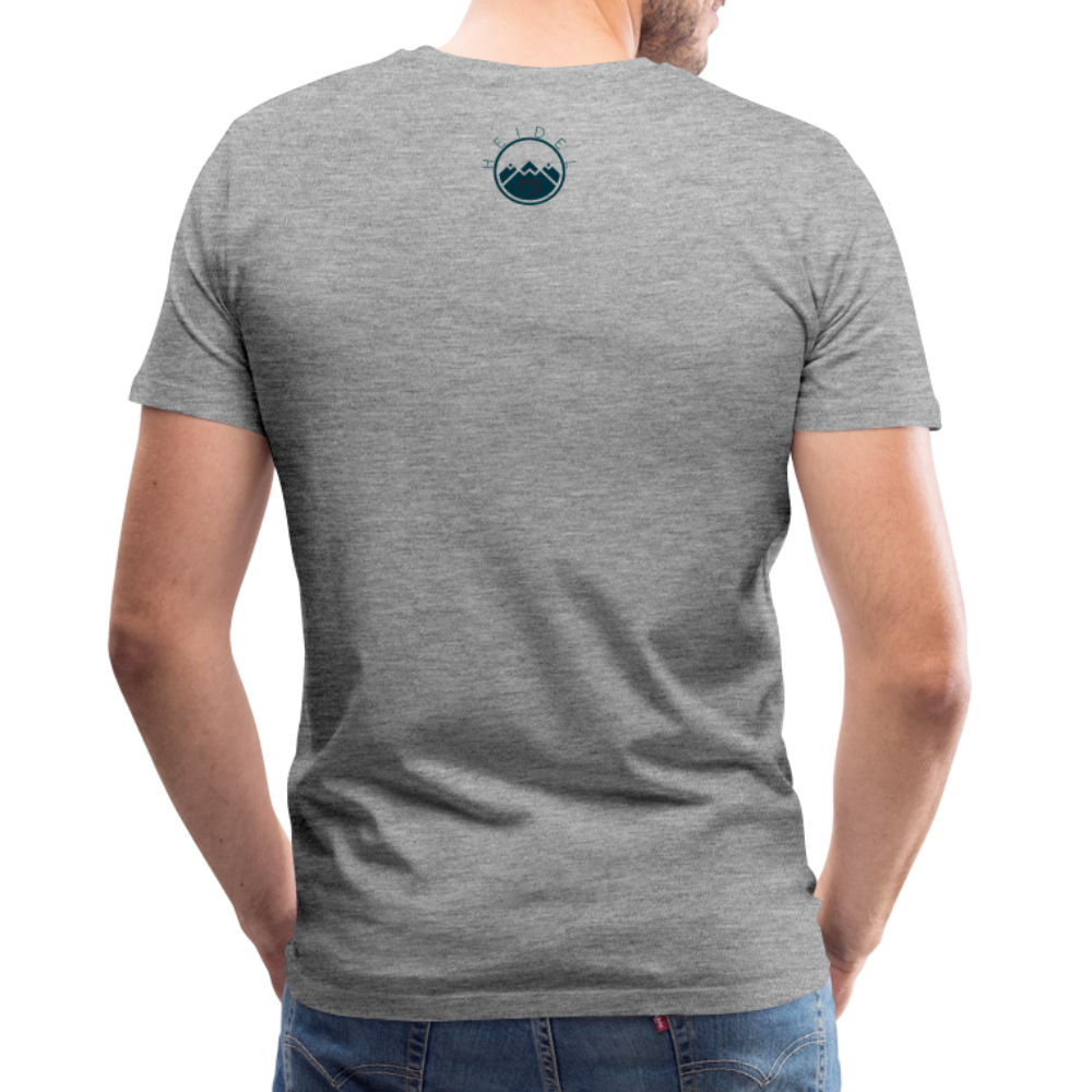 HERREN SHIRT - ALLA MOL TRANSPARENT - Grau meliert