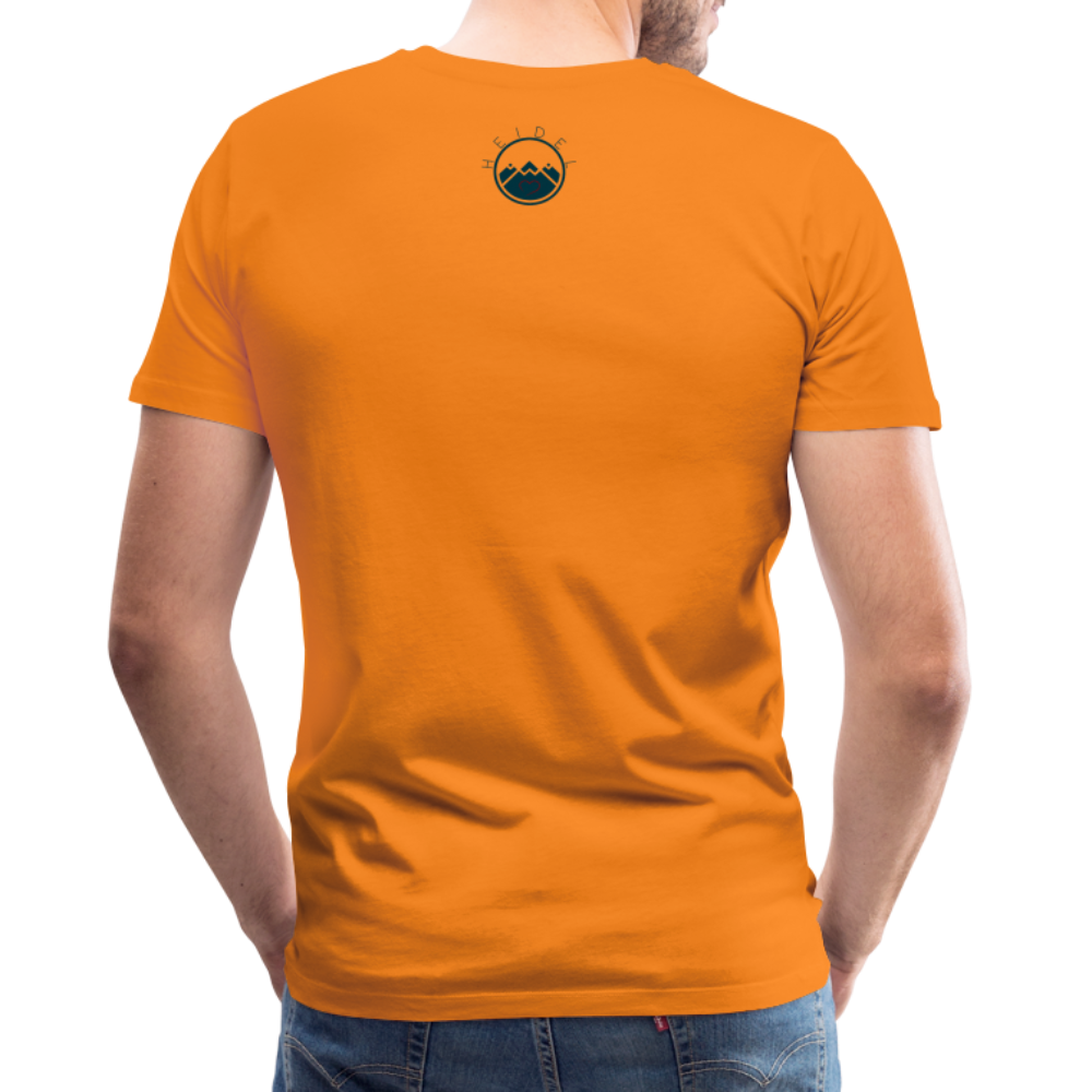 HERREN SHIRT - ALLA MOL TRANSPARENT - Orange