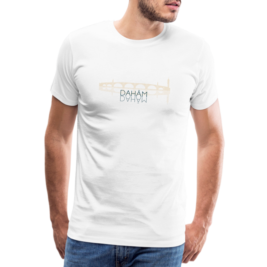 HERREN SHIRT - ALTE BRÜCKE DAHÄM TRANSPARENT - Weiß