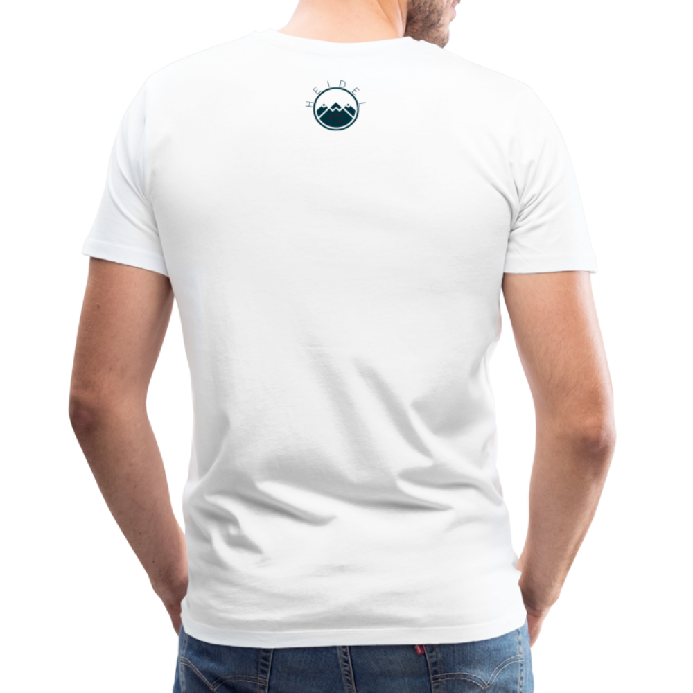 HERREN SHIRT - ALTE BRÜCKE HEIDELBERG TRANSPARENT - Weiß