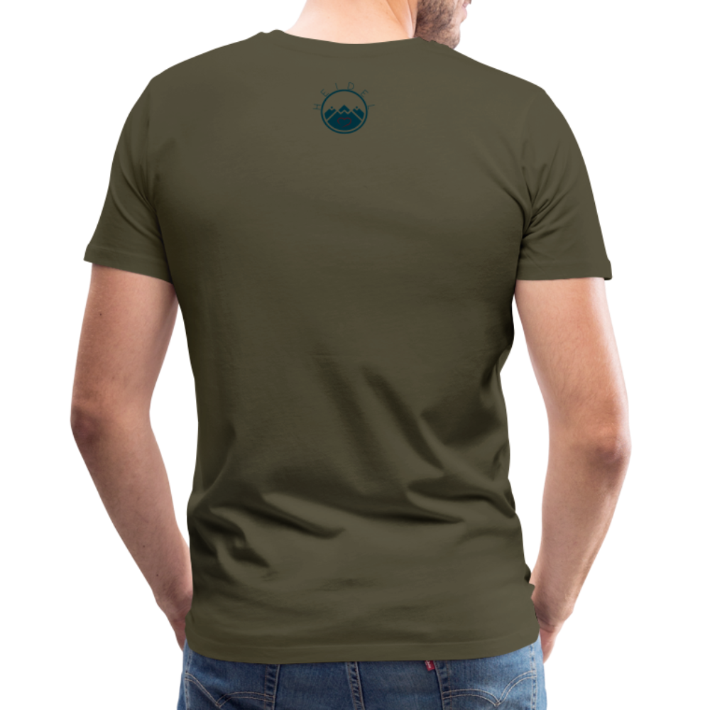 HERREN SHIRT - ALTE BRÜCKE HEIDELBERG TRANSPARENT - Khaki