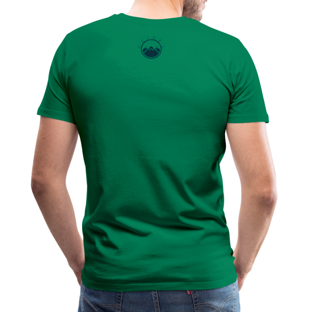 HERREN SHIRT - ALTE BRÜCKE HEIDELBERG TRANSPARENT - Kelly Green