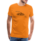 HERREN SHIRT - HEIDEL(BERG)ER TRANSPARENT - Orange