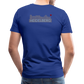 HERREN SHIRT - HEIDELBERGER SCHLOSS (DESIGN HINTEN) DARK - Königsblau