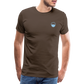 HERREN SHIRT - HEIDELBERGER SCHLOSS (DESIGN HINTEN) DARK - Edelbraun