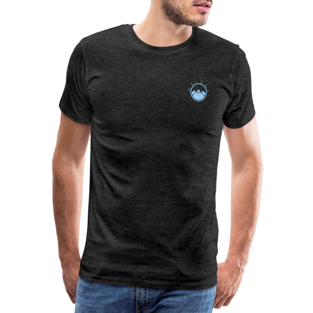 HERREN SHIRT - HEIDELBERGER SCHLOSS (DESIGN HINTEN) DARK - Anthrazit