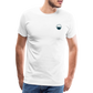 HERREN SHIRT - HEIDELBERGER SCHLOSS (DESIGN HINTEN) TRANSPARENT - Weiß