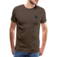 HERREN SHIRT - HEIDELBERGER SCHLOSS (DESIGN HINTEN) TRANSPARENT - Edelbraun
