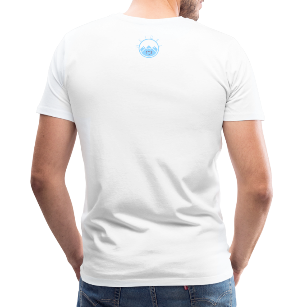 HERREN SHIRT - HEIDELBERGER SCHLOSS DARK - Weiß