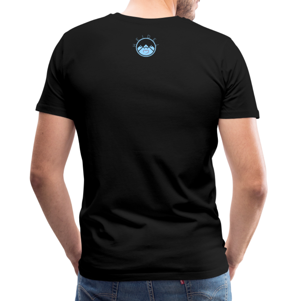 HERREN SHIRT - HEIDELBERGER SCHLOSS DARK - Schwarz