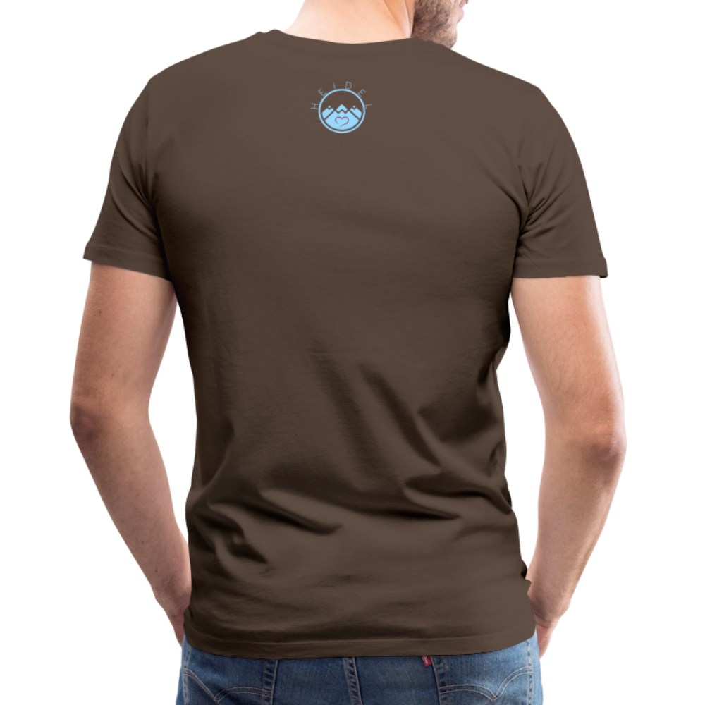 HERREN SHIRT - HEIDELBERGER SCHLOSS DARK - Edelbraun