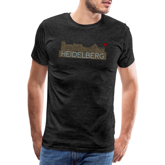 HERREN SHIRT - HEIDELBERGER SCHLOSS DARK - Anthrazit