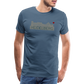 HERREN SHIRT - HEIDELBERGER SCHLOSS TRANSPARENT - Blaugrau