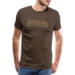 HERREN SHIRT - HEIDELBERGER SCHLOSS TRANSPARENT - Edelbraun