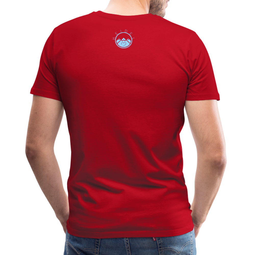 HERREN SHIRT - HEIDEL(BERG)ER DARK - Rot