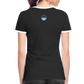 DAMEN KONTRAST SHIRT - ALLA MOL DARK - Schwarz/Weiß