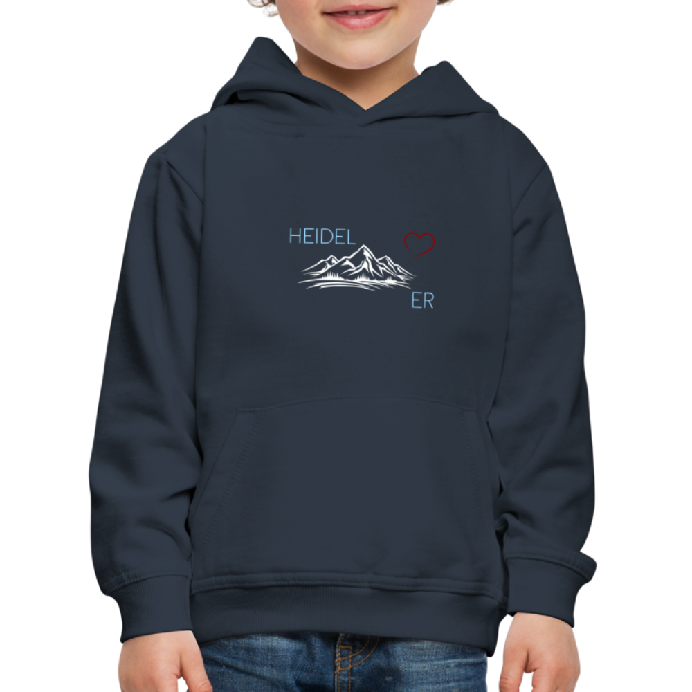 KINDER PREMIUM HOODIE - HEIDEL(BERG)ER DARK - Navy