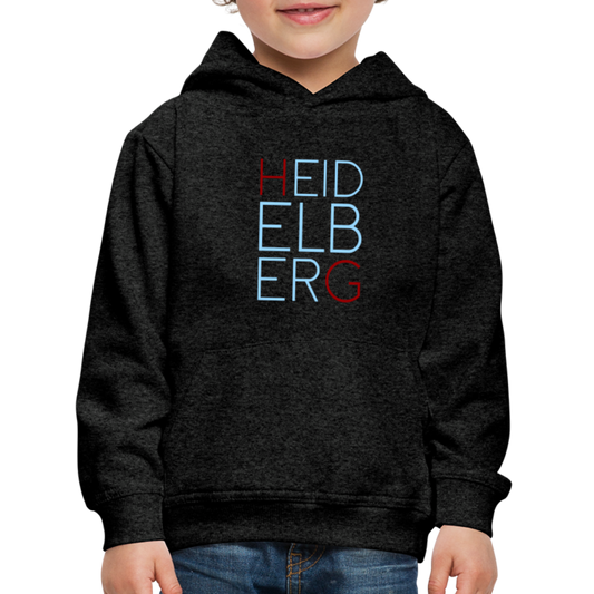 KINDER PREMIUM HOODIE - HEIDELBERG DARK - Anthrazit