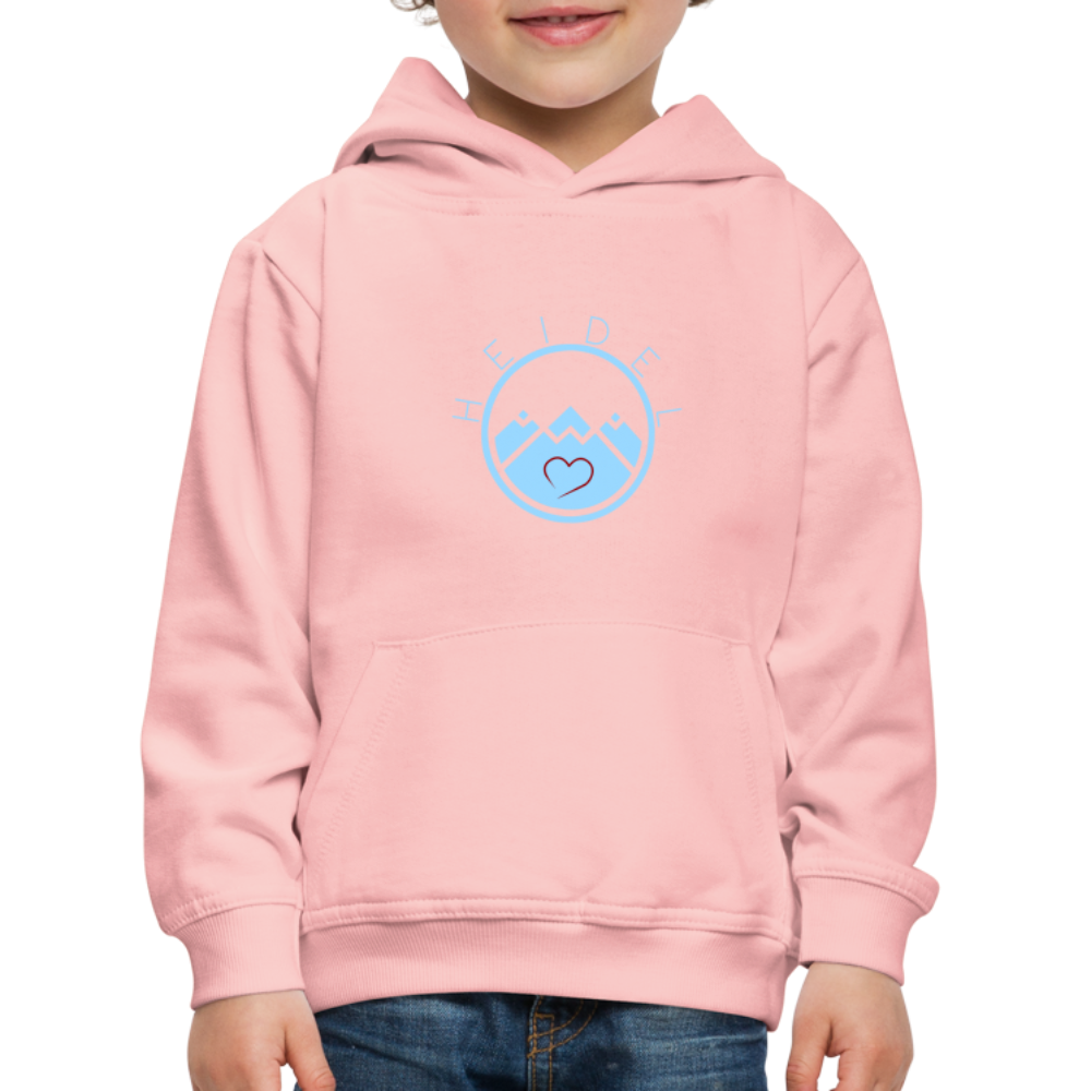 KINDER PREMIUM HOODIE - HEIDELSTORE DARK - Kristallrosa