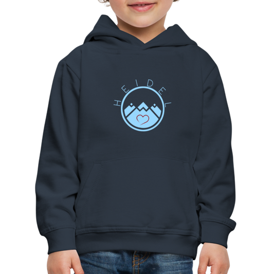 KINDER PREMIUM HOODIE - HEIDELSTORE DARK - Navy