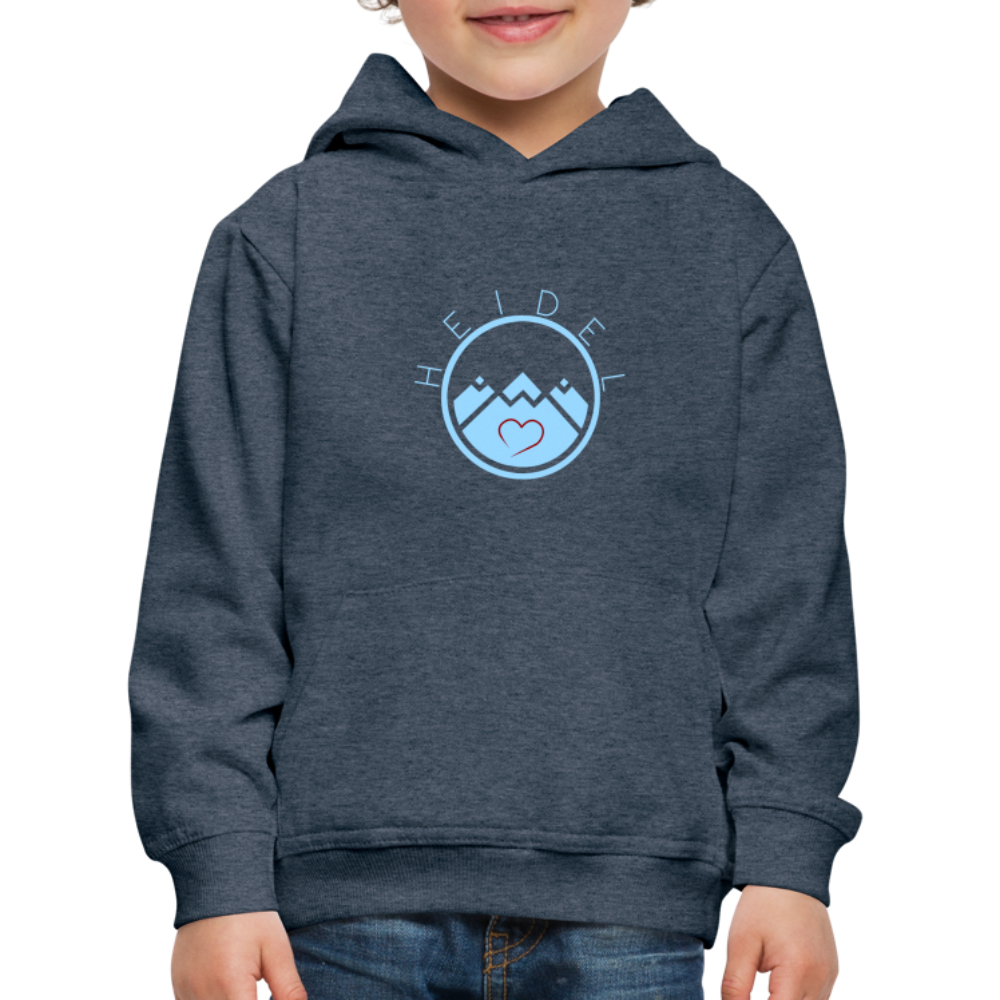 KINDER PREMIUM HOODIE - HEIDELSTORE DARK - Jeansblau