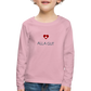KINDER PREMIUM LANGARM SHIRT - ALLA GUT TRANSPARENT - Hellrosa