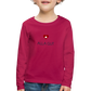 KINDER PREMIUM LANGARM SHIRT - ALLA GUT TRANSPARENT - dunkles Pink