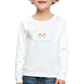 KINDER PREMIUM LANGARM SHIRT - ALLA HOPP DARK - Weiß