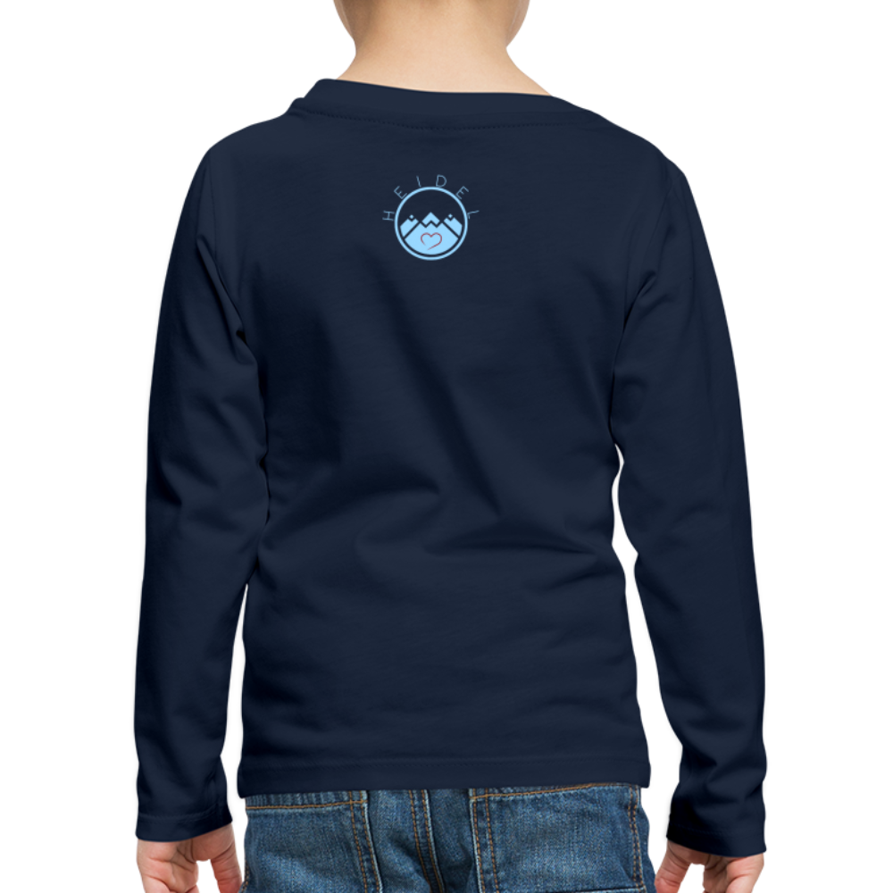 KINDER PREMIUM LANGARM-SHIRT - HEIDEL(BERG)ER DARK - Navy