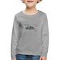 KINDER PREMIUM LANGARM-SHIRT - HEIDEL(BERG)ER TRANSPARENT - Grau meliert