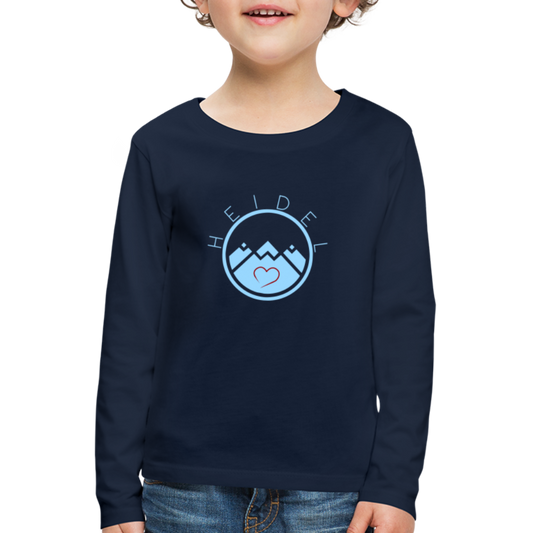 KINDER PREMIUM LANGARM-SHIRT - HEIDELSTORE DARK - Navy
