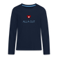 TEENAGER PREMIUM LANGARM SHIRT - ALLA GUT DARK - Navy