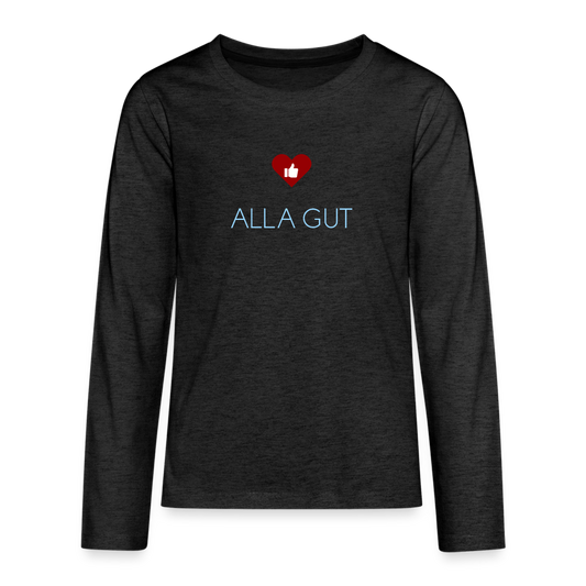 TEENAGER PREMIUM LANGARM SHIRT - ALLA GUT DARK - Anthrazit